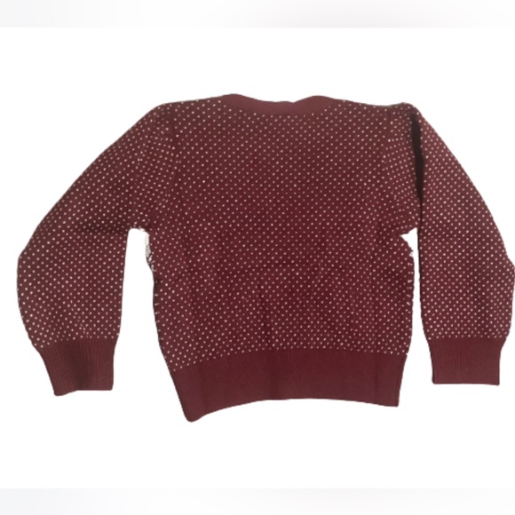 🆕 RESERVED X Old Navy Button-Front Fair Isle Cardigan Sweater for Girls - Picture 5 of 11